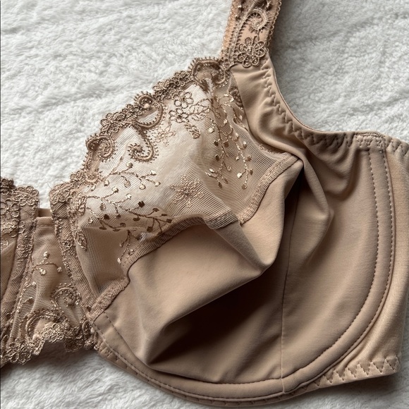 Simone Perele Delice Floral-Embroidered Full Cup Bra